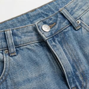 <b>Women's</b> <b>Jeans</b> Casual <b>Women</b> Workout Denim Pants New Trendy Pocket Wash Stretch Denim Cargo Latest <b>Jeans</b> Pants for <b>Women</b> Style - Product Image 4