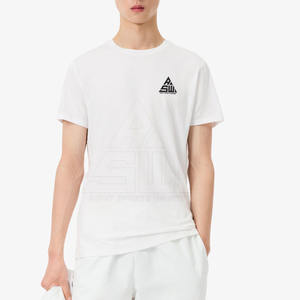 T-shirt pour homme en coton et polyester de haute qualité, écologique, à séchage rapide, style OEM, très populaire, vente en gros - Product Image 1