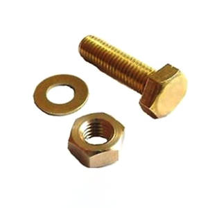 Tuercas y Pernos de Latón de Precisión de Alta Calidad a Precios Razonables, Hechos a Medida en India por M. M. INTERNATIONAL - Product Image 1