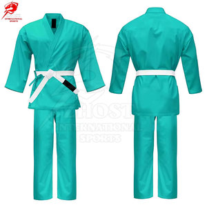 Combinaisons de Jiu-Jitsu pour adultes, directement de l'usine, 100% coton, légères, respirantes, séchage rapide, tissu extensible confortable, faible MOQ, OEM - Product Image 3