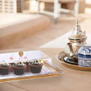 [Holar] plateau de service de gâteau en or rectangulaire multifonctionnel fabriqué à taïwan avec couvercle d'affichage - Product Image 4