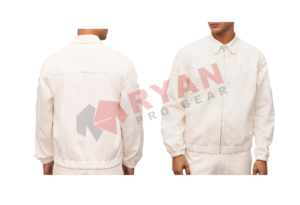 Veste universitaire de haute qualité pour l'hiver, veste de baseball universitaire avec logo personnalisé et broderie, veste bombardier OEM avec fermeture pour hommes - Product Image 3