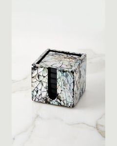 Nueva llegada al por mayor posavasos de madera de mármol empalme manteles individuales de madera almohadillas sublimación madera té café posavasos cuadrados redondos - Product Image 3