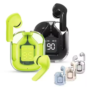 หูฟังไร้สาย T2 สีสันสดใส ราคาถูกที่สุด ODM OEM หูฟังแบบใส่ในหู กันน้ำ คุณภาพเสียง HiFi สำหรับเล่นกีฬา หูฟังบลูทูธขนาดเล็ก - Product Image 3