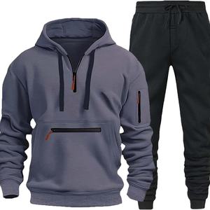 Conjuntos Deportivos de Invierno de Alta Calidad para Hombre con Logotipo Privado Personalizado, Ropa Deportiva, Conjunto de Jogger, Ropa Urbana, Conjunto Deportivo BY BS 2026 - Product Image 5