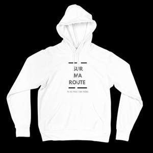 เสื้อสเวตเตอร์มีฮู้ดสำหรับผู้หญิง, เสื้อกันหนาวมีฮู้ดผ้าฟลีซปักและพิมพ์ลายผ้าฝ้ายโพลีเอสเตอร์ GSM 280 100% มีโลโก้ด้านหน้า - Product Image 2