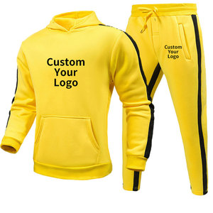 Conjunto Deportivo de Invierno 2025 para Hombre, Corte Regular, Transpirable, con Capucha, Estilo Ecológico, Estampado, 100% Algodón - Product Image 2