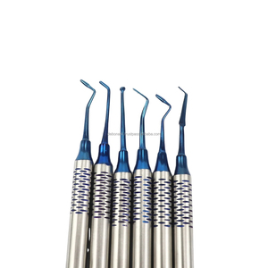 Ensemble de spatules de remplissage en composite dentaire Outils en résine plaquée titane à double extrémité pour la restauration des dents Marque distributeur CE OEM - Product Image 5