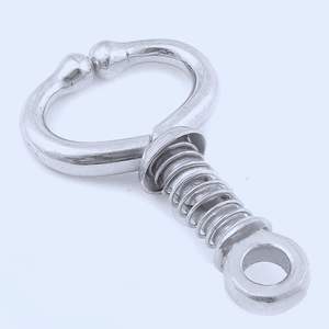 OEM Wholesale Veterinary Instrument Bull/Cow <b>Ring</b> Lead with Reusable Nose Clamp and Holding Spring - Product Image 4