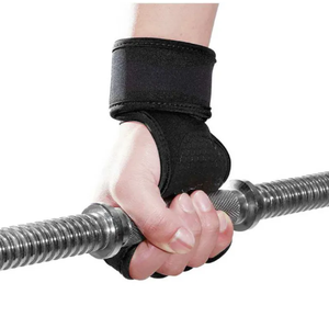 Gants de musculation pour hommes et femmes, protection complète de la paume, adhérence accrue, design demi-doigts, matière polyester, entraînement sportif - Product Image 4