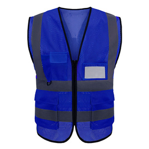 Large sélection de gilets et vestes réfléchissants Gilet industriel fluorescent haute visibilité et équipement de sécurité pour la construction - Product Image 5