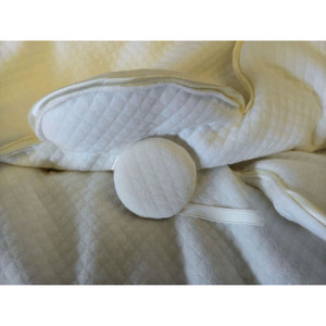 Gesteppte elfenbeinfarbene Margherita Babytrage - Product Image 4