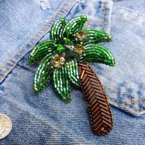 Diseños de árbol de coco Cute Daily Custom Character Star Charms New Trend Style Seed Beads Regalo religioso cristiano para niños - Product Image 1