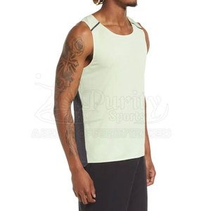 Camiseta sin Mangas de Punto Informal para Hombre, Chaleco Deportivo Transpirable de Secado Rápido, Ropa Deportiva de Algodón/Poliéster, Gran Venta - Product Image 3