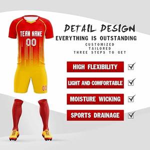 Maillots de football de qualité supérieure, vêtements de football, derniers modèles de maillots de football avec impression de logo dans le style français, téléchargés par Dress Sports - Product Image 5