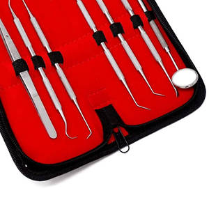 ชุดเครื่องมือทันตกรรมสำหรับมืออาชีพชุดดูแลทันตกรรมแบบครบวงจรอุปกรณ์สำหรับทันตกรรมระดับพรีเมียมทำจากสเตนเลส - Product Image 4