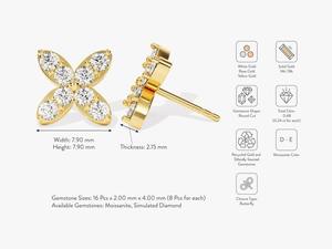 Trending 925 plata esterlina Topacio blanco pendientes de piedras preciosas joyería hecha a mano plata estilo bohemio pendientes joyería para mujer - Product Image 2