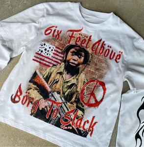 Vente en gros de sweat-shirt personnalisé tendance pour hommes, sérigraphie, sweat-shirt personnalisé de haute qualité, meilleur fabricant fabriqué en usine - Product Image 2