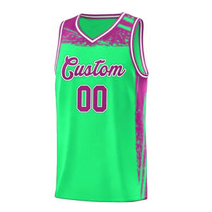 Ensemble de maillots de sport uniforme de basket-ball imprimé sur mesure pour l'entraînement sportif ensembles de vêtements de basket-ball respirants pour adultes - Product Image 2