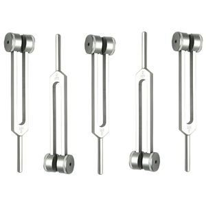 Ensemble de diapasons de guérison 128 Hz 256 Hz 512 Hz lestés pour le soin du son et des chakras - Product Image 4