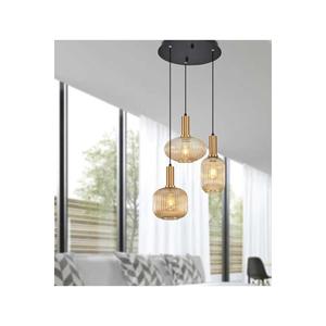 MYLIGHTS rustico triplo vetro tavolo VINTAGE lampada pendente 100 CM cassa