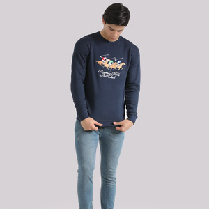 Sweat-shirt de tous les jours en gros |   Logo personnalisé en polaire épaisse |   Sweat-shirt unisexe décontracté à col rond surdimensionné - Product Image 2