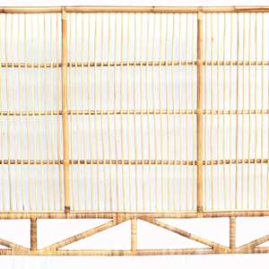 Tête de lit en rotin de qualité supérieure, design ondulé, fabrication artisanale, prix spécial, vente en gros, meubles de chambre à coucher - Product Image 4