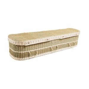 Ataúd de mimbre de estilo europeo de alta calidad para cenizas ataúd funerario de mimbre artesanal para adultos para mascotas humanas hecho en Vietnam - Product Image 6