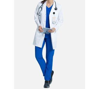 Bata de Laboratorio para Mujer de la Mejor Calidad 2025, Elegante Bata Médica, Íconica, Suave y Cómoda para Uso Hospitalario Durante Todo el Día - Product Image 5