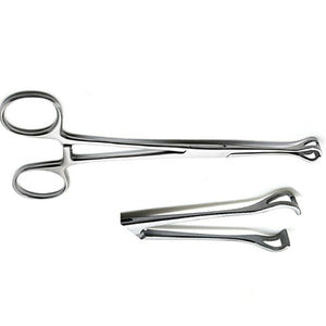 Pince à tissu Babcock extra délicate de 26cm en acier inoxydable de qualité médicale pour la chirurgie pédiatrique - Product Image 5