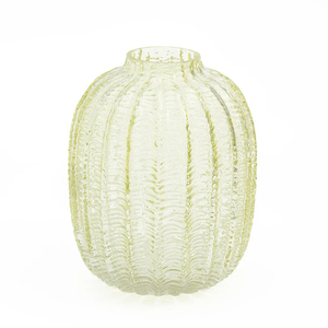 Jarrón de Vidrio Artesanal Decorativo para Flores, Estilo Casa del Árbol - Product Image 4