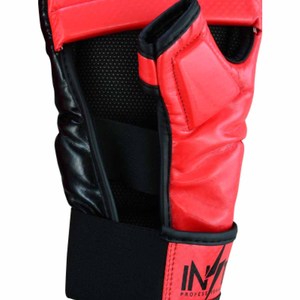 ถุงมือ MMA แบบเปิดนิ้วครึ่งนิ้วสำหรับมืออาชีพ หนัง PU คุณภาพสูง  รับสกรีนโลโก้  สำหรับการฝึกซ้อม MMA สำหรับผู้ใหญ่ - Product Image 6