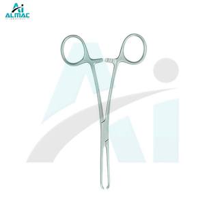 Pinzas de tejido Allis manuales de acero inoxidable ALMAC OEM, certificado CE, diseño quirúrgico profesional, manejo seguro de tejido - Product Image 3