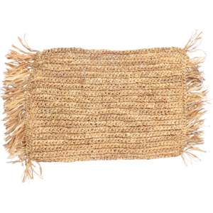 <b>Woven</b> Rectangular Placemat Set-Handmade Washable Reusable Vintage Traditional Style for Home & Office - Product Image 1