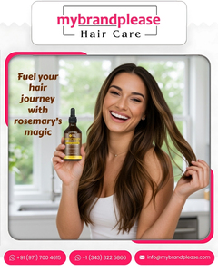 Aceite esencial de Romero de marca personalizada para la nutrición del cabello, aceite de coco, aceite de almendras dulces para el crecimiento del cabello, volumen grueso, OEM/ODM - Product Image 3