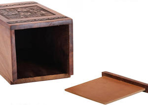 Urnas Funerarias Decorativas Modernas de Madera para Adultos, Urnas Hechas a Mano para Hombre y Mujer - Product Image 6