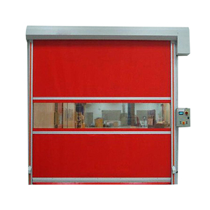 Porte rapide à enroulement automatique en <span class=keywords><strong>PVC</strong></span>, résistante au vent, Hormann Industrial, accès rapide, porte de sécurité pour entrepôt - Product Image 2