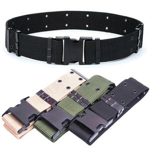 Cinturón Táctico de Nailon Resistente, Hebilla de Liberación Rápida de Delrin, Ojales de Latón, Equipo de Defensa Personal Multiusos - Product Image 6