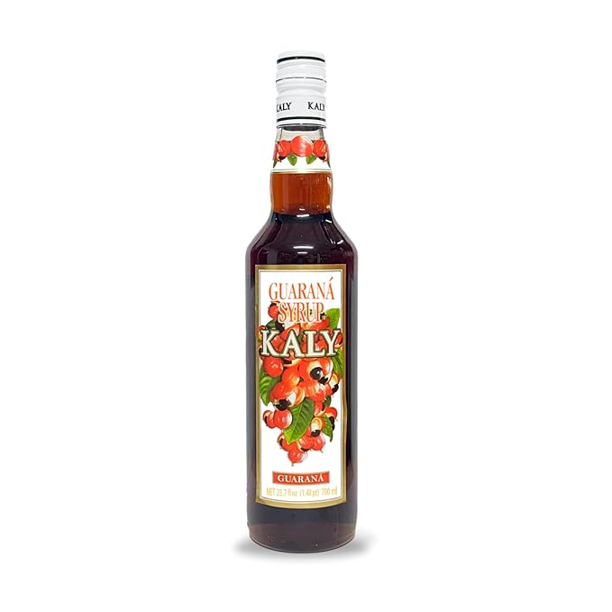Калий бразильский сироп со вкусом гуараны, чистый тростниковый сахар, без глютена, Кошерный, без ГМО, без молочных продуктов, 700 мл (23,7 унции)
