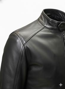 Chaqueta de cuero, chaqueta con capucha, chaqueta bomber, chaqueta corta, chaqueta de cuero de invierno, chaqueta para hombre, chaqueta de talla grande, chaqueta de talla grande - Product Image 5