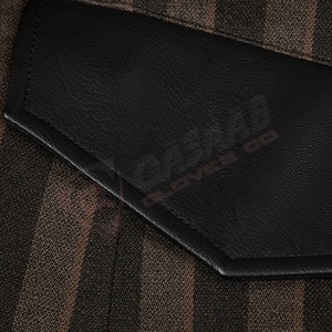 เสื้อโค้ทเอวยาวและกางเกงขาสั้นสำหรับผู้หญิงเสื้อโค้ทสไตล์โกธิคแบบมีปก - Product Image 5