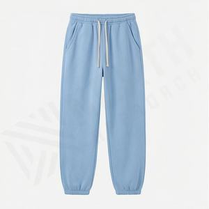 Pantalones Anchos de Hip Hop, Pantalones Deportivos Personalizados, Pantalones de Chándal de Pierna Ancha, Pantalones Deportivos de Algodón con Doble Cintura, Pantalones Deportivos Rectos, Pantalones Deportivos Acampanados para Hombre - Product Image 1