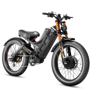 NUEVO 2025 Eahora Romeo Pro 60Ah Peak 1600W-Dual Motor 2500W - 3000W Bicicleta eléctrica para adultos (200 millas) Ebike de largo alcance KB - Product Image 1