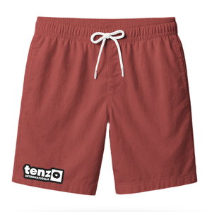 Pantalones Cortos Casuales para Hombre, Temporada 2026, Lona, Logotipo Personalizado, Secado Rápido, Transpirables, para Gimnasio, Playa, Color Sólido, Cintura Alta con Banda Elástica, a la Moda - Product Image 4