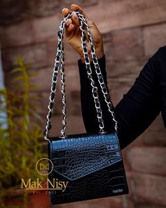 Sac à bandoulière en cuir PU Mak Nisy pour femme - Product Image 6