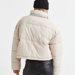 2024 nouveau Logo personnalisé femmes manteaux veste bouffante bulle haut court vestes haute qualité dame manteau femme veste bouffante - Product Image 5