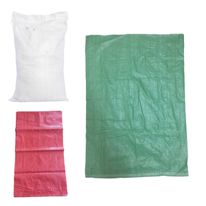 Sac tissé en PP, polypropylène laminé non enduit, sacs en plastique pour engrais en gros, utilisation agricole, 50 kg, 25 kg, approvisionnement en vrac - Product Image 1