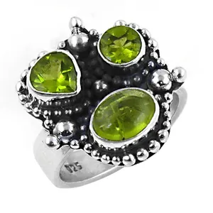 Anillo de Compromiso de Plata 925 para Mujer con Topacio Natural de Corte Ovalado, Joyería de Plata con Gemas, Modelo AGR-21447 - Product Image 2
