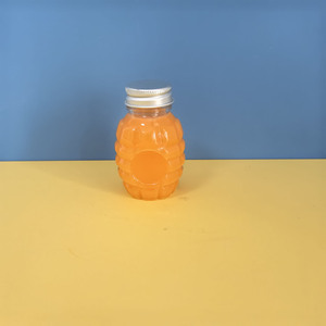 Mini botellas vacías de plástico PET reciclables con forma de piña, botellas de plástico con tapa de rosca para almacenamiento, <span class=keywords><strong>juguetes</strong></span> de jugo, Mini botellas de almacenamiento - Product Image 4