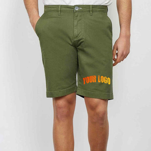 Vente en gros de streetwear uni avec cordon de serrage shorts en coton épais et épais pour hommes shorts en coton 2025 - Product Image 1